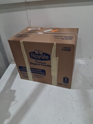 186PK ROYALE PREMIUM DISPOSABLE DIAPERS - SIZE 2 (MODEL: 51028) image 2