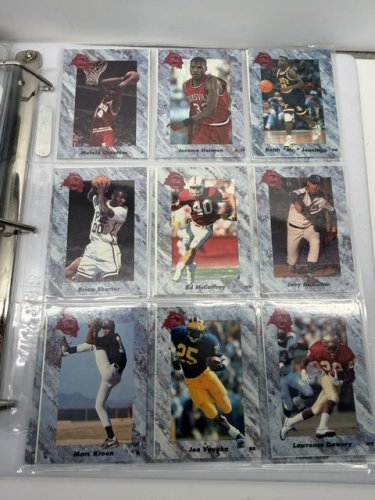 400 APPROX ASSTD 1991 DRAFT PICKS CLASSIC MULTIPLE SPORT CARDS image 5