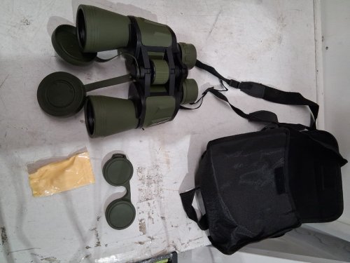 RONHAN WATERPROOF HIGH POWER MILITARY COMPACT HD BINOCULARS FOR BIRD WATCHING - 20x50 - green image 3