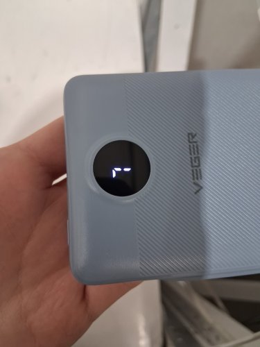 veger Portable Charger for iPhone Built in Cables and Wall Plug - 1000MAH - blue (Model: ‎V1115) image 4