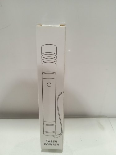 Rechargeable Green Laser Pointer for long distance range - green light - Black image 2