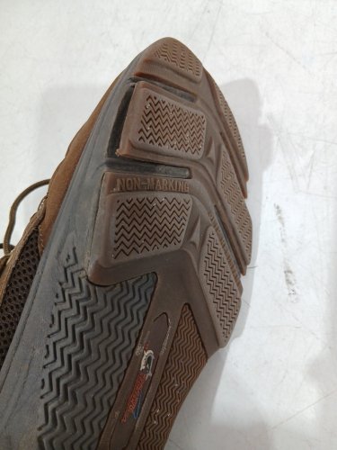 Worldwide Sportsman Blue Water Boat Shoes with non-slip rubber outsoles - 11 medium - Dark Brown / green (style: 5421021) image 5