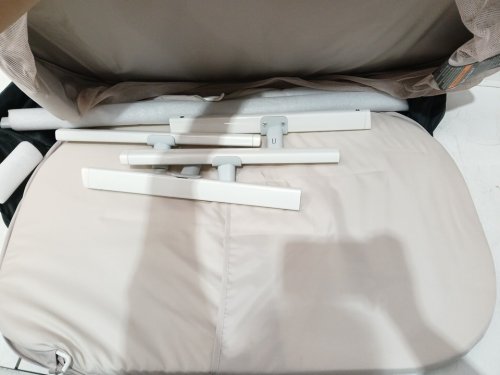 masi-cosi lora adjustable Bedside Bassinet - 20lb max - horizon sand (model: 10179cgmt) image 5