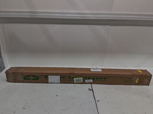 Curlonger Cordless Zebra roller Blind - 47" x 72" - white image 2