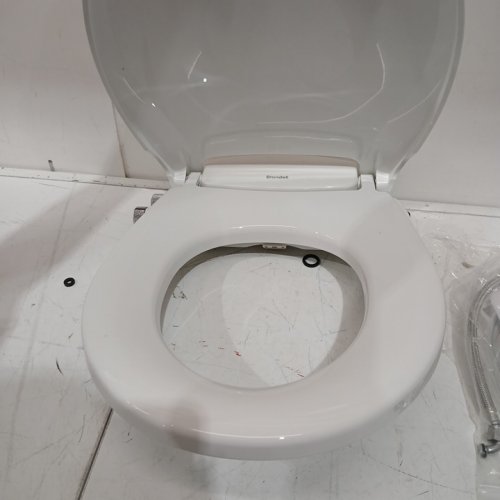 BRONDELL SWASH ECOSEAT NON-ELECTRIC SLOW-CLOSE BIDET TOILET SEAT - FITS ELONGATED TOILETS 18"-19.5"/5.5"-8" BOLT SPREAD - WHITE (MODEL: CANS102-rw) image 5