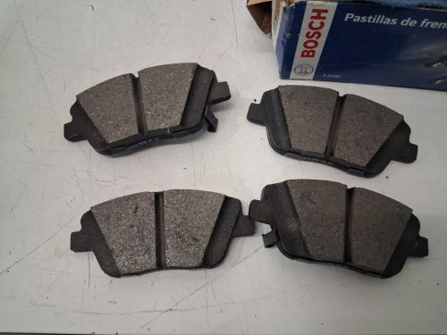 4PC BOSCH FRONT Blue Disc Brake Pad Set FOR 2011-2015 HYUNDAI SONATA & KIA OPTIMA (MODEL: BE1444) image 3