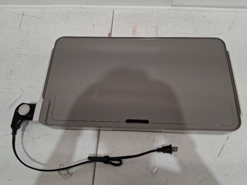Bella Ceramic electric griddle for cooking at home - 12" x 22" - GREY (model: txg-621/2781607) image 4