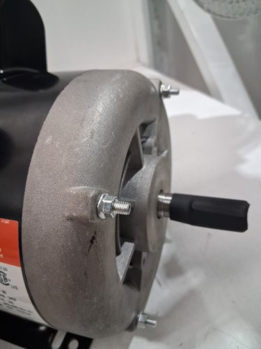 VEVOR SINGLE PHASE INDUCTION MOTOR - 5/8" KEYED SHAFT - 1725RPM - 115V/230V (MODEL: dp120356l) image 6