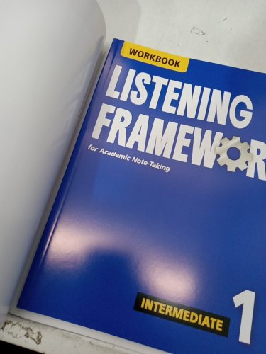 (Paperback) Listening Framework for Academic Note Taking with Workbook - Intermediate image 4
