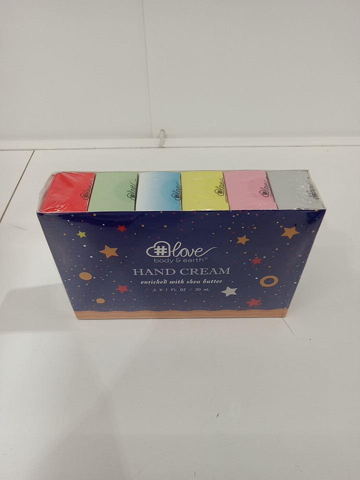 6pk BODY & EARTH LOVE Hand Cream Gift set image 3