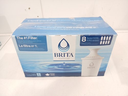 8PK BRITA PITCHER REPLACEMENT FILTERS - WHITE (MODEL: 845993) image 2