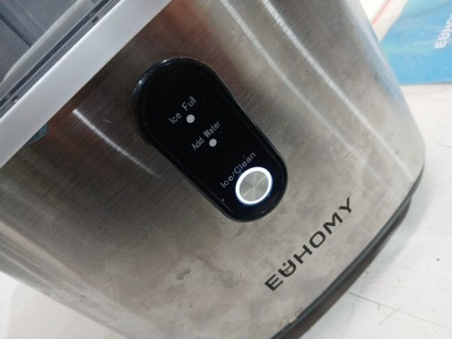 EUHOMY Pearl L1 Portable Nugget Ice Maker Countertop - 35lbs capacity - stainless steel (model: IM013-NSI-CAEH) image 7