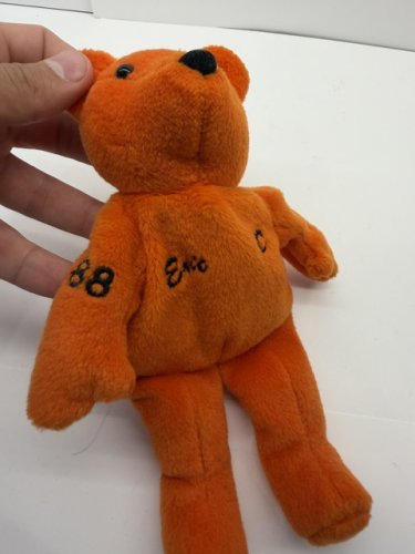 SALVINO'S BAMMERS NHL ERIC LINDROS Philadelphia Flyers #88 9" PLUSH, ORANGE image 4