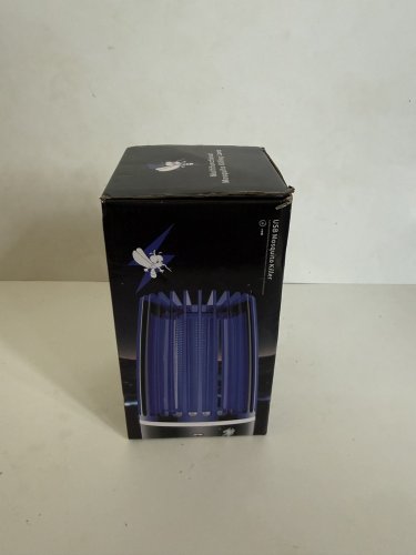 2-IN-1 Portable Bug Zapper AND LAMP 4000mAh Rechargeable Mosquito Killer - 5V - MODEL: BG-001 image 2