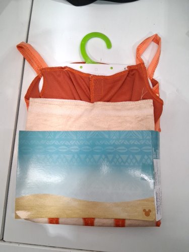 GIRL'S DISNEY MOANA 2 SIMEA COSTUME - 3-4T - ORANGE image 3