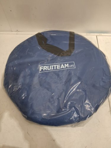FRUITEAM POP UP PORTABLE PRIVACY CHANGING /SHOWER TENT - 47" X 47" X 76" - BLUE/YELLOW image 2