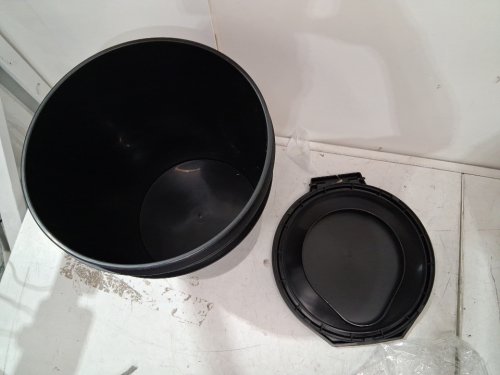 72 HRS Premium Portable Camping Toilet Seat with Lid AND 20L BUCKET for Camping, Hiking, Emergencies - BLACK image 4
