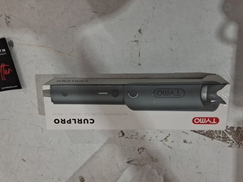 tymo curlpro automatic hair curler - 1" barrel - metallic grey (model: hc503l) image 4