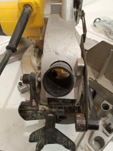 dewalt corded miter saw, 15 amp , TOOL ONLY, 10" - YELLOW (MODEL: DWS713) image 9