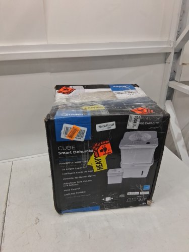 Midea cube smart wifi dehumidifier, compatible with alexa - 50 pint - 4,500 sq. ft - white (model: mad50s1qwt-A) image 4