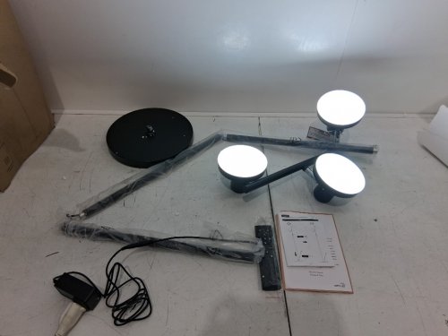 SIBRILLE dimmable LED Tree Floor Lamp with adjustable colour temperatures and remote - 36w - 2500lm - 2700k to 6500k - white (model: FLH-036-F1) image 4