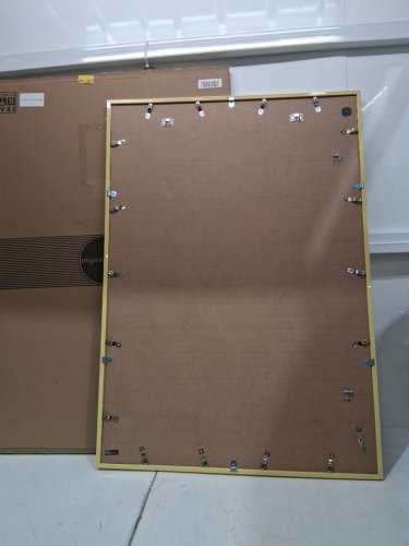 Americanflat Poster Frame with Polished Plexiglass - 28" x 40" - gold image 3