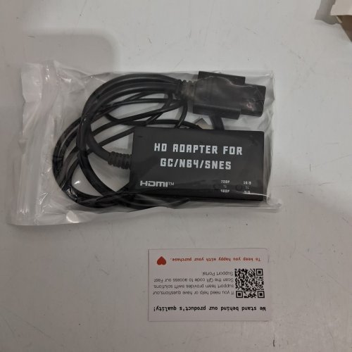 MCBAZEL HDMI Converter for Nintendo Gamecube, N64, SNES consoles - 480p/720p - black image 3