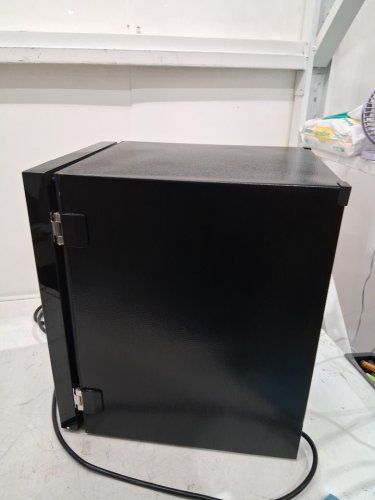 EUHOMY BEVERAGE REFRIGERATOR COOLER WITH 40°F-61°F DIGITAL TEMPERATURE CONTROL - 18L (HOLDS 25 CANS) - BLACK (MODEL: FWC008-11BL-CAEH /‎ WC-6B) image 6