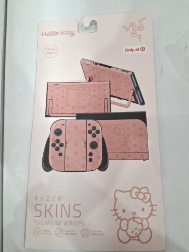 RAZER SKINS premium wrap - for nintendo switch 2 - pink hello kitty image 2