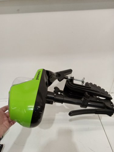 GREENWORKS TROLLING MOTOR FOR BOAT USE with Battery and Charger - 40V - 55LB - GREEN / BLACK (MODEL: TMF303) image 13