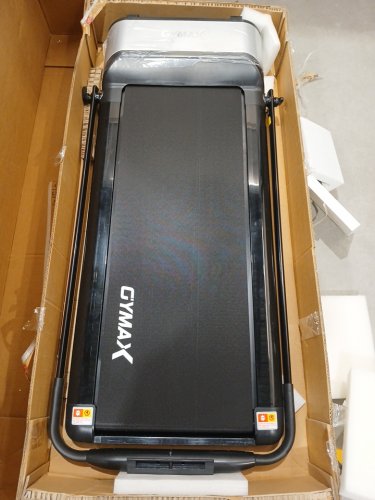 COSTWAY Ultra-thin Electric Folding Motorized Treadmill with LCD Monitor Low Noise - 5MPH - 450W - BLACK (MODEL: sp37705) image 3
