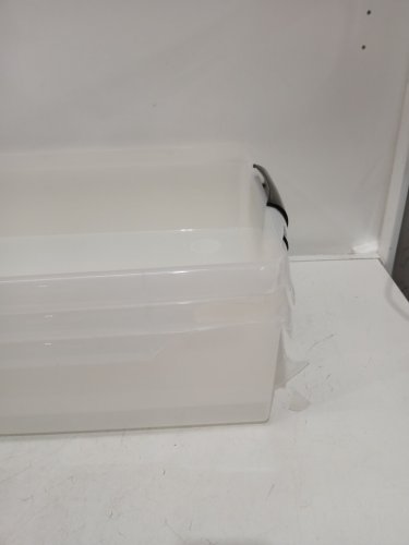 3PK IRIS USA CLEAR STACK & PULL STORAGE BOX - 40QT - CLEAR (MODEL: SS-UB) image 8