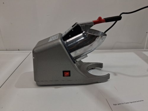 ELECTRIC COUNTERTOP ICE CRUSHER - 300W - SILVER image 5