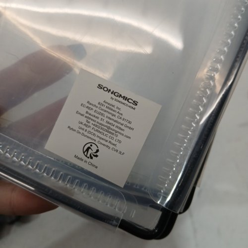 16pc SONGMICS Storage Organizer, DIY Plastic Space-Saving EXTRA PANELS - TRANSLUCENT image 3