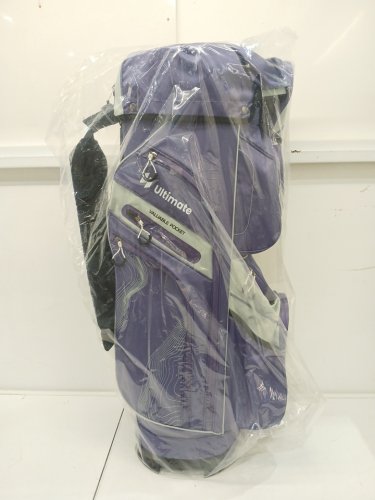 Goplus Lightweight Golf Cart Bag with 14-Way Full Length Organizer Dividers, 11 Pockets, Cooler Bag, Straps, and Umbrella Holder - 35.5" - Purple (Model: SP38440VT) image 6