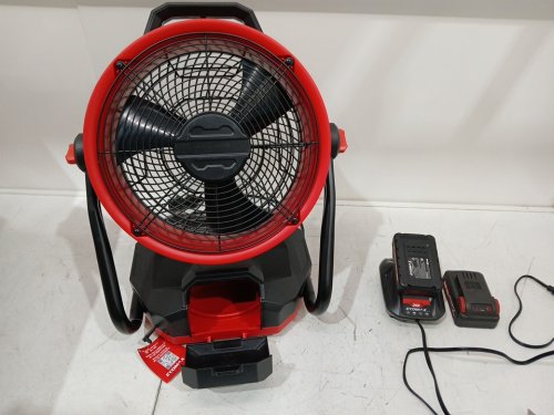Ecomax PORTABLE MISTING FAN - 12" - 1400CFM - BLACK/RED (MODEL: EMF501214M 1806312) image 4