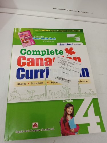 Complete Canadian Curriculum enriched edition (Revised & Updated) - Grade 4 - Math, English, Social Studies, and Science (model: 8880944 ) image 2