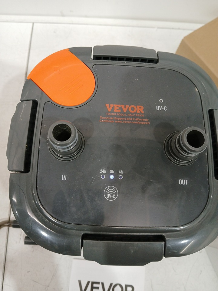 vevor aquarium filter with UV Protection - 5 stage canister filter - 200gal, 528gpm - grey (model:cf800) image 8