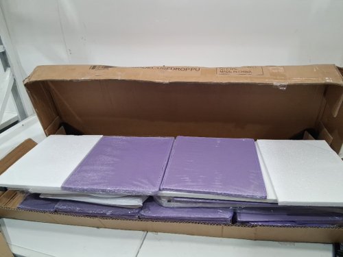 drawer and bins storage unit - 16" x 37" - purple/white (model:usfdroppu) image 4