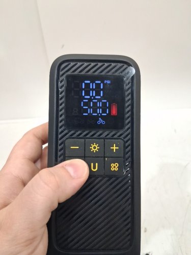 Lamicall Tire Inflator Portable Air Compressor - 150PSI - black (model: vhep03) image 3