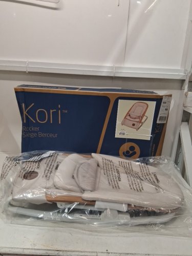 MAXI-COSI 2-IN-1 KORI FOLDABLE ROCKER WITH STATIONARY FEET - HORIZON SAND (MODEL: 25007CGMT) image 2