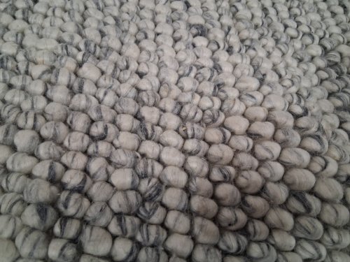 SAFAVIEH NATURAL FIBER HAND WOVEN AREA RUG - 2ft x 4ft - light grey/ivory (model:nat620g-24) image 4
