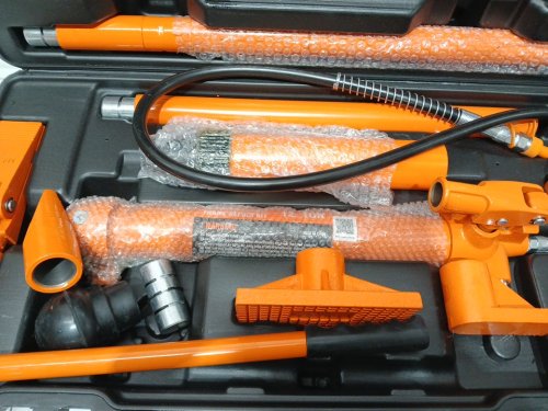 VEVOR HYDRAULIC combined multifunctional jack - 26455lbs max - orange/black (model: zx020112t) image 7