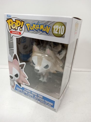 Funko Pop! Games Pokemon Lycanroc (Midday Form) Vinyl Figure (#1210) image 2