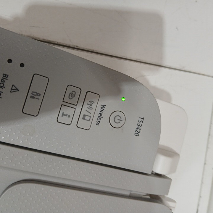 Canon PIXMA TS3420 Wireless Inkjet Printer - White (MODEL: K10514) image 5