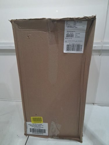 UMBRA VENTO OPEN TOP TRASH CAN - 30" - 16.5 GAL/62L - sand/nickel (MODEL: 1013048-1313-REM) image 2