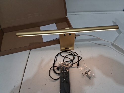 DESOOP Battery Operated Picture Light with Remote - 16" - brass image 4