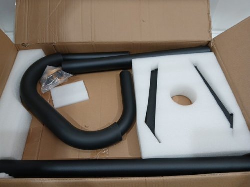 VEVOR HOT TUB HANDRAIL - 600LBS CAP -  48" - 63" - STAINLESS STEEL/Black (MODEL: H10263-63) image 4