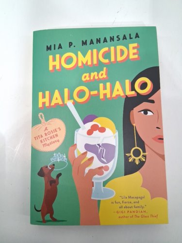 (paperback) HOMiCIDE AND HALO-HALO  a novel by mia p. manansala image 2