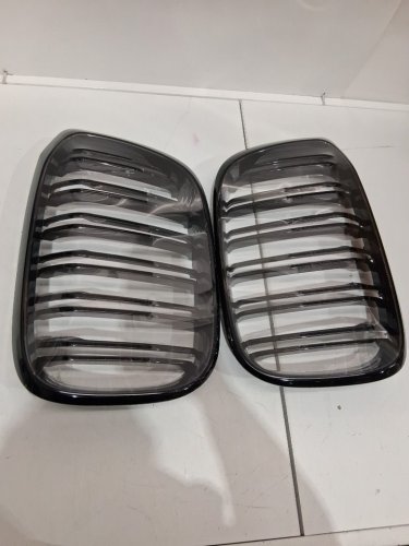 Coupe Glossy Black Racing Hood Kidney Grills - Fits bmw 3 series e46 2-door 1998-2001 - black image 3